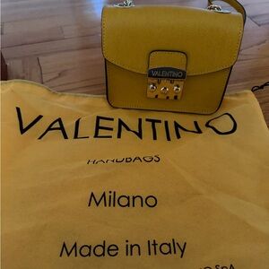 Valentino By Mario Valentino Yellow Mini Bag